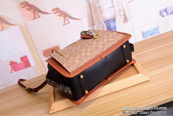 COACH蔻馳 18年新款 DREAMER36號手袋 38846 百搭包款 可用於肩背或斜挎  Chz1609